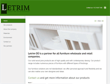 Tablet Screenshot of letrim.com